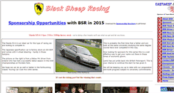 Desktop Screenshot of blacksheepracing.com